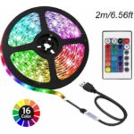 Ταινία LED RGB 2m με Τηλεχειριστήριο USB (5V) X0016L4OWZ