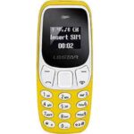 L8STAR BM10 Dual SIM Κινητό με Κουμπιά Κίτρινο