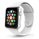 Tech-Protect Λουράκι Σιλικόνης Λευκό (Apple Watch 42/44/45mm) - Image 2