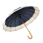 Ομπρέλα Βροχής με Μπαστούνι Navy Μπλε