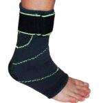 Ankle Support Επιστραγαλίδα Δετή σε Μαύρο χρώμα