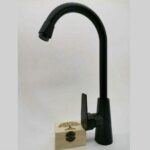 Poly-129-2 Μπαταρία Κουζίνας Πάγκου Μαύρη - Image 2