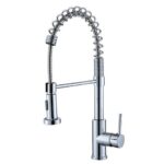 Nibble Μπαταρία Κουζίνας Πάγκου με Σπιράλ Ασημί