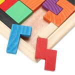 Εκπαιδευτικό Παιχνίδι Tetris Puzzle w23568 από Ξύλο για 3+ Ετών - Image 2