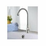 Poly-129-1 Ψηλή Μπαταρία Κουζίνας Πάγκου Ασημί