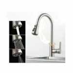 Poly-123 Μπαταρία Κουζίνας Πάγκου Ασημί