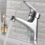 Poly-73 Αναμεικτική Μπαταρία Νιπτήρα Ασημί