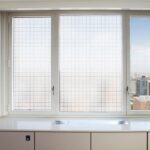 Γυαλί με αμμοβολή Μικρό πλέγμα 45cmx200cm