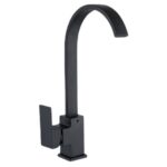 Dedra Ψηλή Μπαταρία Κουζίνας Πάγκου Black Matt