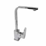 Monaco 17526 Μπαταρία Κουζίνας Πάγκου Ασημί