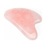 Πέτρα Ροζ Χαλαζία για Μασάζ Προσώπου Massage Stone Gua Sha Rose Quartz