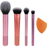 Real Techniques Σετ με Πινέλα και Σφουγγαράκια Μακιγιάζ Everyday Essentials 4τμχ