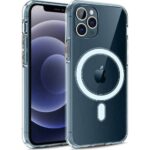 MagSafe Back Cover Σιλικόνης Διάφανο (iPhone 12 Pro Max)