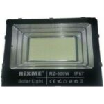 Στεγανός Ηλιακός Προβολέας IP67 Ισχύος 800W με Αισθητήρα Κίνησης και Τηλεχειριστήριο σε Μαύρο χρώμα RZ-800W - Image 2