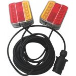 Σετ Φώτα Τρέιλερ LED με Μαγνήτη 12V 2τμχ