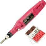 JRD Τροχός Νυχιών Ρεύματος 3000rpm σε Κόκκινο Χρώμα 10W - Image 4