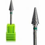 Φρέζα Καρβιδίου Τροχού Νυχιών με Σχήμα Κώνου Πράσινη 107