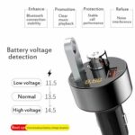 Ezra FM Transmitter Αυτοκινήτου EA-15 με Bluetooth / USB Silver - Image 3
