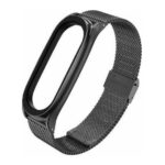 Tech-Protect Milanese Λουράκι Ανοξείδωτο Ατσάλι Μαύρο (Mi Smart Band 5/Mi Smart Band 6) - Image 2
