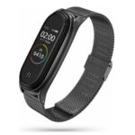 Tech-Protect Milanese Λουράκι Ανοξείδωτο Ατσάλι Μαύρο (Mi Smart Band 5/Mi Smart Band 6)