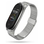 Tech-Protect Milanese Λουράκι Ανοξείδωτο Ατσάλι Ασημί (Mi Smart Band 5/Mi Smart Band 6)