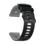 Dual-color Λουράκι Σιλικόνης Μαύρο (Huawei Watch GT / GT2 (46mm))