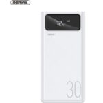 Remax RPP-112 Power Bank 30000mAh με 4 Θύρες USB-A Λευκό