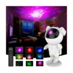 Παιδικό Φωτιστικό Projector Astronaut με Εναλλαγές Χρωματισμών Λευκό 12x11.3x22.8εκ. - Image 2