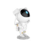Παιδικό Φωτιστικό Projector Astronaut με Εναλλαγές Χρωματισμών Λευκό 12x11.3x22.8εκ.