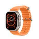 S8 Ultra 49mm Αδιάβροχο Smartwatch με Παλμογράφο (Πορτοκαλί)