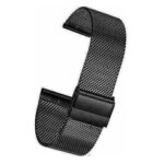 Mesh Milanese Μεταλλικό Μπρασελέ Μαύρο 22mm - Image 2