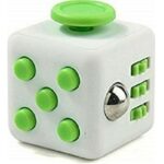 Anti Stress Fidget Cube Λευκό/Πράσινο