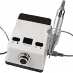 ZS-718 Τροχός Νυχιών Ρεύματος 35000rpm με Πεντάλ σε Λευκό Χρώμα 65W - Image 2