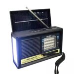 Επιτραπέζιο Ραδιόφωνο Ηλιακό με Bluetooth και USB NS-5006S Μαύρο - Image 3