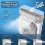 Ανεμιστήρας & Υγραντήρας Λευκό – Air Cooler Mini - Image 4