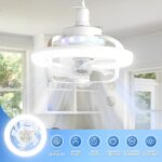 Ανεμιστήρας Οροφής 360° με χρώμα RGB και Τηλεχειριστήριο - Image 3