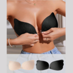 QIANSE RAINBOW Σουτιέν Strapless Push-Up Μαύρο - Image 2