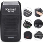 Kemei Επαναφορτιζόμενη Ξυριστική Μηχανή Προσώπου KM-1102 - Image 3