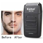Kemei Επαναφορτιζόμενη Ξυριστική Μηχανή Προσώπου KM-1102 - Image 2