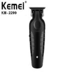 Kemei Επαγγελματική Επαναφορτιζόμενη Κουρευτική Μηχανή Μαύρη KM-2299