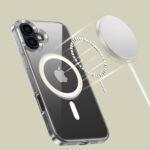 MagSafe Back Cover Σιλικόνης Διάφανο (iPhone 16 plus) - Image 2