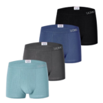 Uomo Ανδρικά Μποξεράκια Πολύχρωμα 4Pack E30090