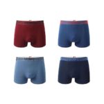 Uomo Ανδρικά Μποξεράκια Red/Navy/Blue 4Pack