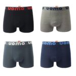 Uomo Ανδρικά Μποξεράκια Πολύχρωμα 4Pack