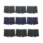 Uomo Ανδρικά Μποξεράκια Πολύχρωμα 9Pack