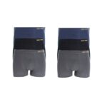 Uomo Ανδρικά Μποξεράκια Μπλε/Γκρι 6Pack