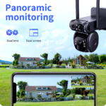 Κάμερα Παρακολούθησης 1080p Full HD Αδιάβροχη IP66 Ηλιακή - Image 2