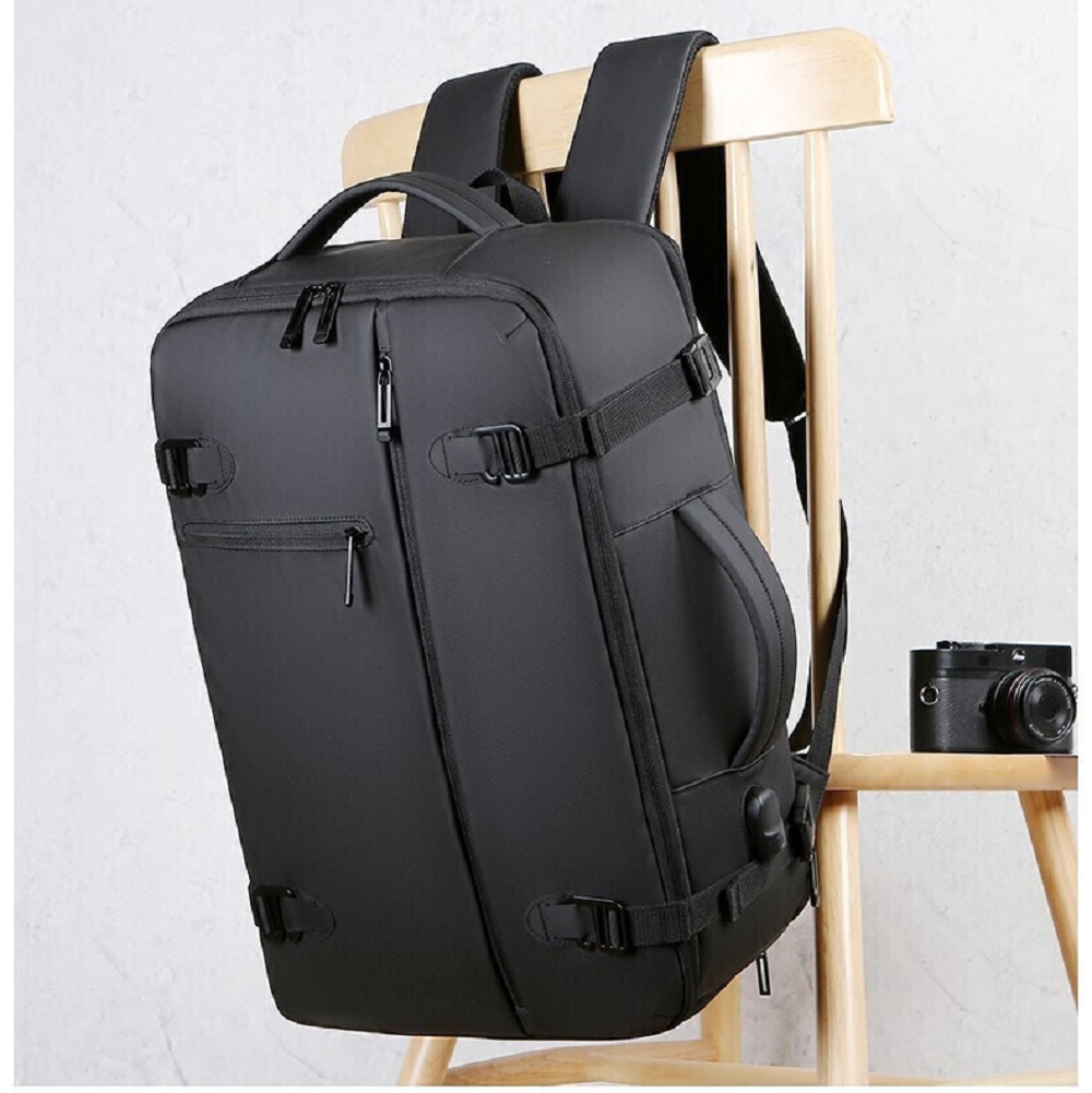 20250915104818_3b3f6c62 Jetbags 3726 Αδιάβροχο Υφασμάτινο Σακίδιο Πλάτης με Θύρα USB - 33lt - Image 2