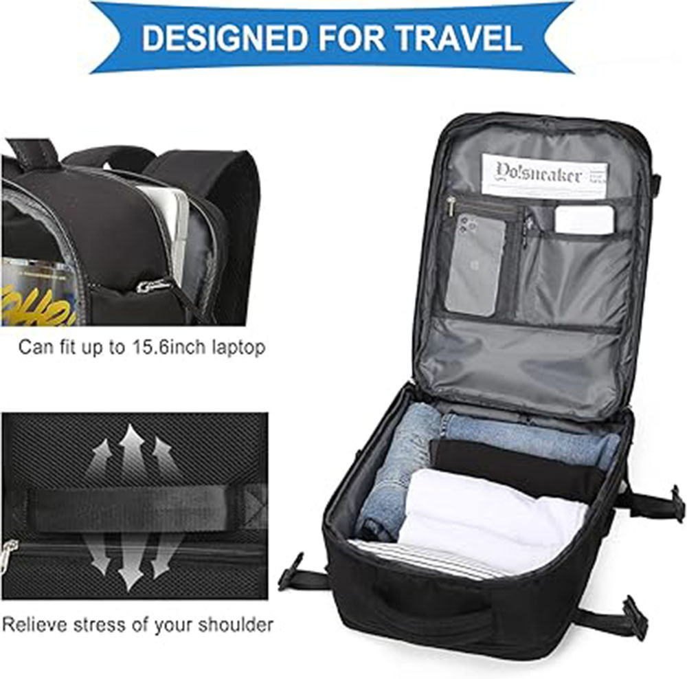 20250915105226_25bbccc9 Jelbags 2811 Υφασμάτινο Αδιάβροχο Σακίδιο Πλάτης με Θύρα USB – 32lt - Image 4