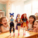 Σετ Πασχαλινής Λαμπάδας Mira Huntrix V-Pop Idols και Ροζ Πλακέ Λαμπάδα 30εκ – Φώτα & Μουσική - Image 3